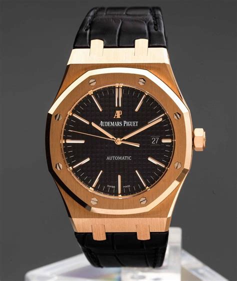 audemars piguet oro rosa cinturino pelle